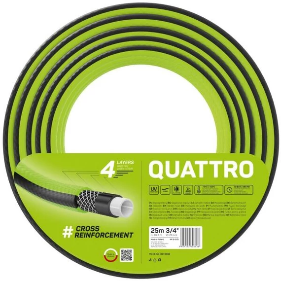 CELLFAST Locsolótömlő 4 rétegű QUATTRO 3/4 10-075