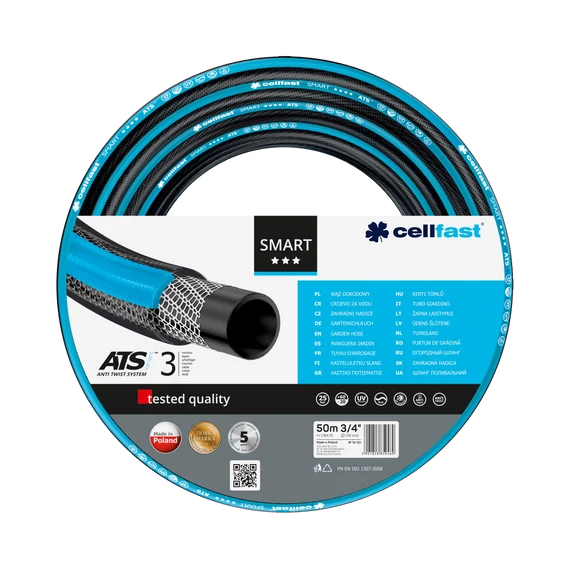 CELLFAST Locsolótömlő 4 rétegű SMART PRO ATS 3/4 13-121