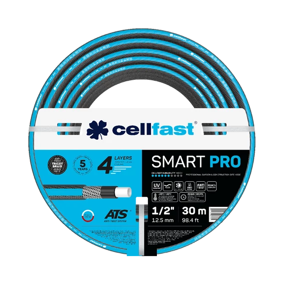 CELLFAST Locsolótömlő 4 rétegű SMART PRO ATS 1/2 13-401