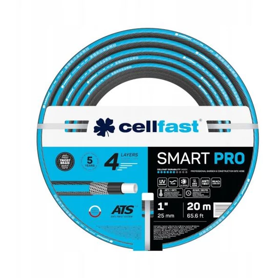 CELLFAST Locsolótömlő 4 rétegű SMART PRO ATS 1 13-430