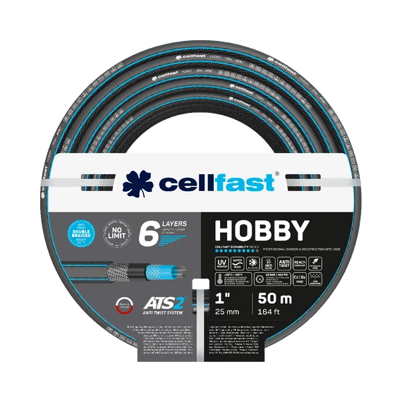 CELLFAST Locsolótömlő 6 rétegű HOBBY 1 16-231