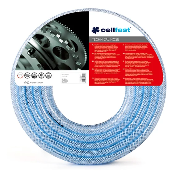 CELLFAST Technikai tömlő normál 8,0 x 1,0 mm 25 m 20-432