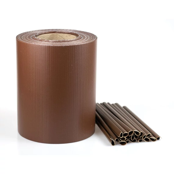 CELLFAST Kerítés árnyékoló 19 cm/35 m barna színű (belátásgátló) 30-082