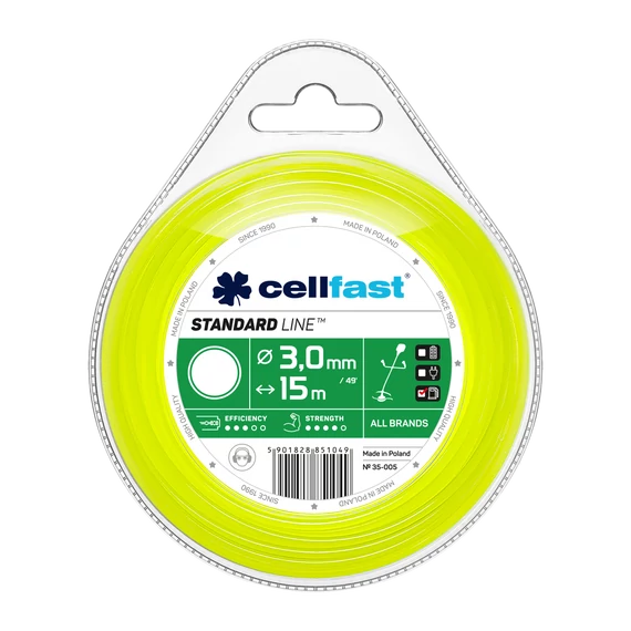 CELLFAST Damil kör STANDARD 3,0 mm x 15 m 35-005