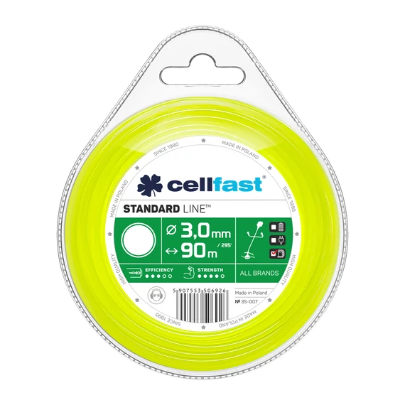 CELLFAST Damil kör STANDARD 3,0 mm x 90 m 35-007