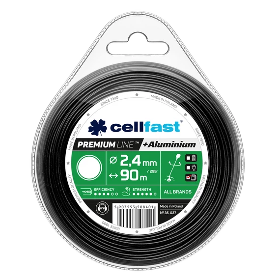 CELLFAST Damil kör PREMIUM 2,40 mm x 90 m 35-037