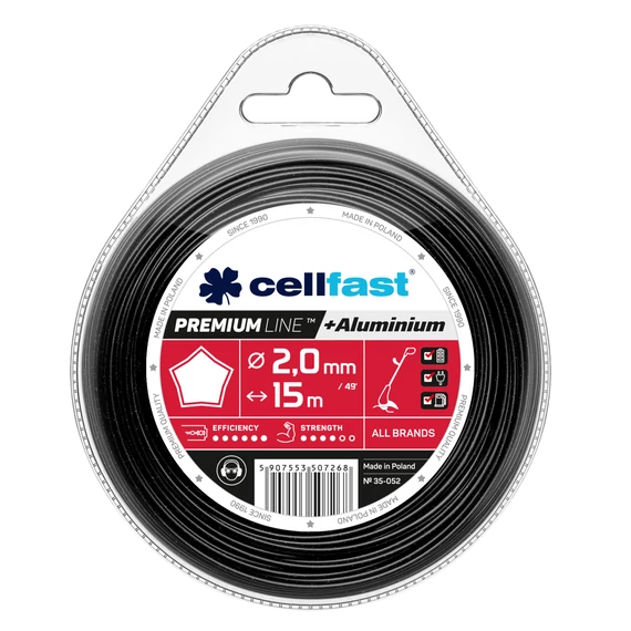 CELLFAST Damil csillag PREMIUM 2,0 mm x 15 m35-052