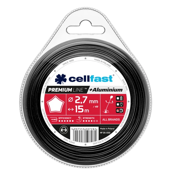 CELLFAST Damil csillag PREMIUM 2,7 mm x 15 m 35-055