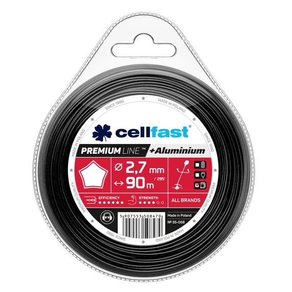 CELLFAST Damil csillag PREMIUM 2,7 mm x 90 m35-058