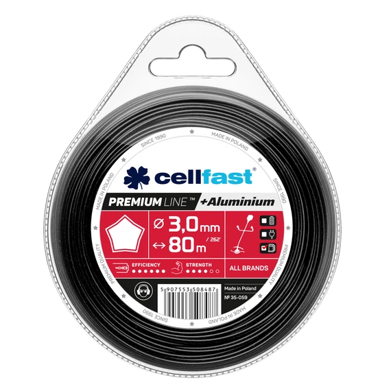 CELLFAST Damil csillag PREMIUM 3,0 mm x 80 m35-059