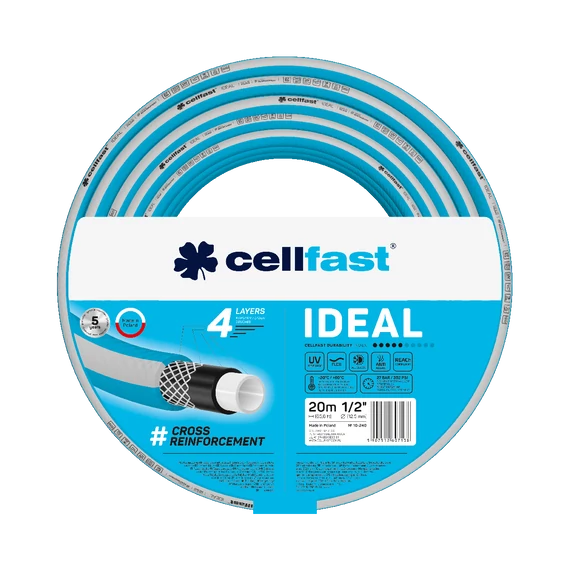 CELLFAST Locsolótömlő 4 rétegű IDEAL 1/2 10-240