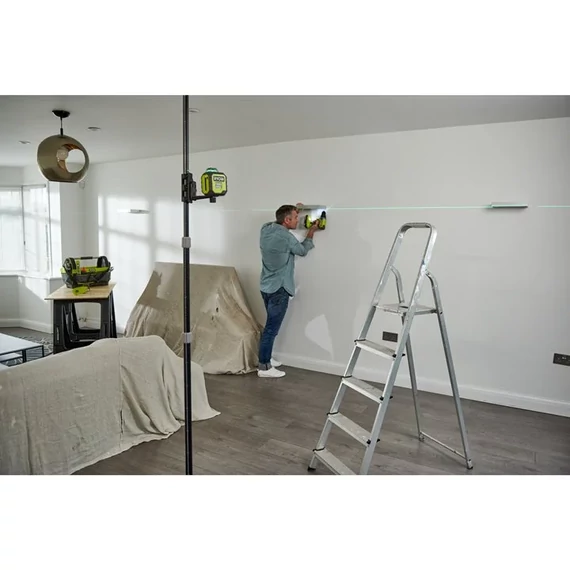Ryobi RB360GLL-K zöldfényű 360 fokos lézer teleszkóppal
