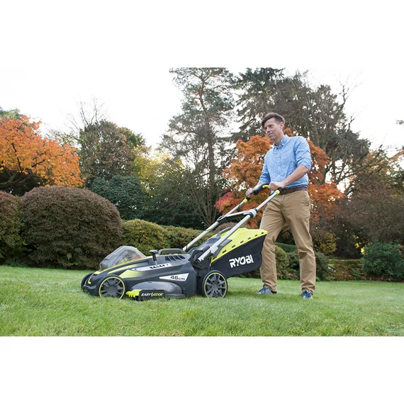 5133003831 Ryobi RLM36X46S5 36v akkus szénkefementes fűnyíró 5ah akku, töltő