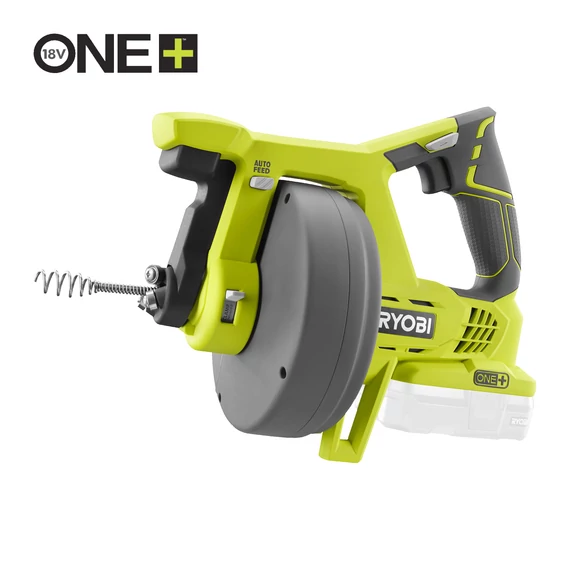 5133004642 Ryobi ONE+ R18DA-0 18v akkus csőtisztító, akku és töltő nélkül