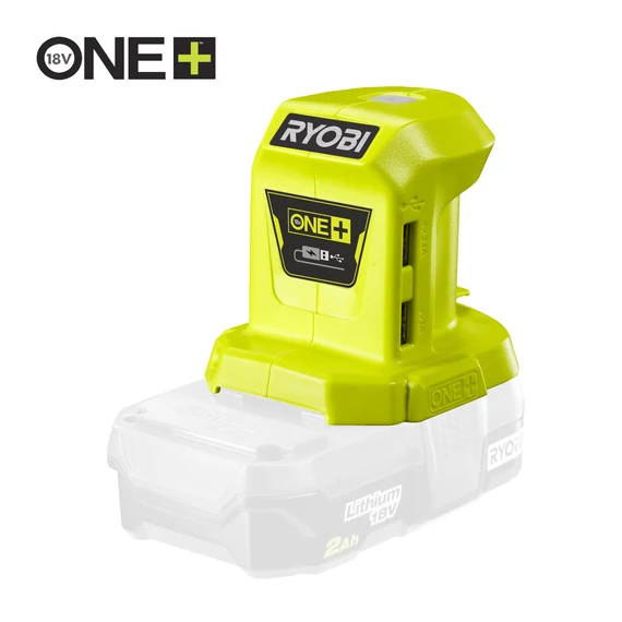 5133004381 Ryobi ONE+ R18USB-0 18v akkus powerbank 2XUSB  akku és töltő nélkül