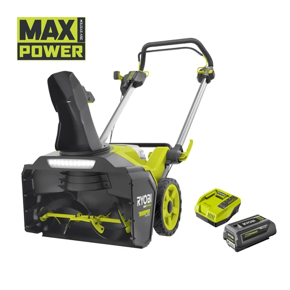 5133005723 Ryobi MAX POWER RY36STX53A-150 36v akkus szénkefementes hómaró 5,0ah akku, töltő