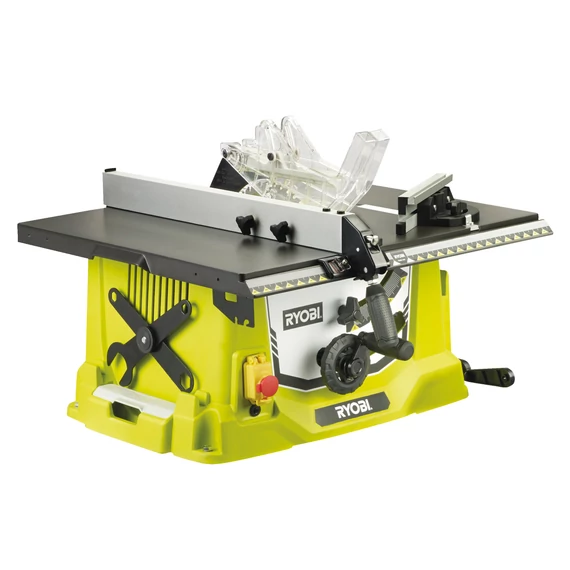 5133002021 Ryobi RTS1800-G 1800 W asztali körfűrész, 48 fogas 254 mm TCT fűrészlap