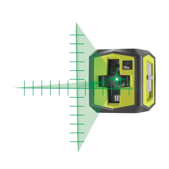 5133005497 Ryobi RBCLLG2 Zöld kereszvonalas lézer rácsjelzésekkel
