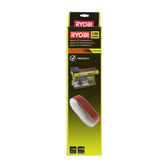 5132003683 Ryobi BSS100A5 5 db csiszolószalag 100x914mm RBDS4601G-hez