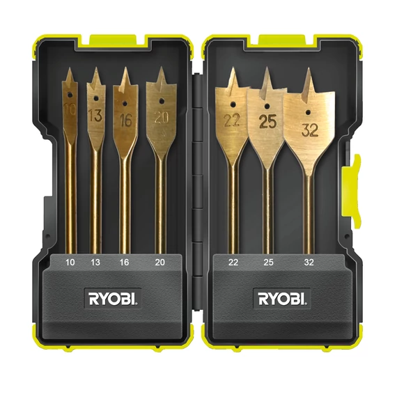 5132002252 Ryobi RAK07SB 7 darabos lapos fúró készlet