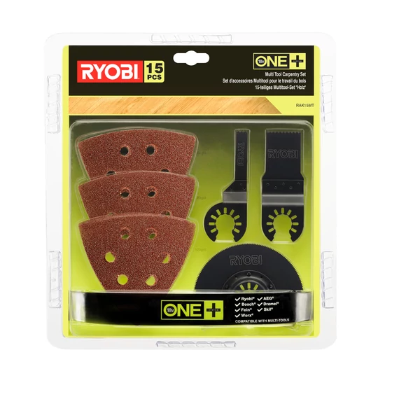 5132002809 Ryobi RAK15MT 15 részes multigép tartozék szett