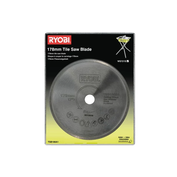 5132002694 Ryobi TSB180A1178 mm vágótárcsa csempéhez