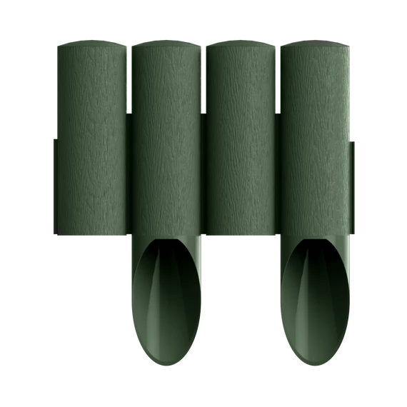 CELLFAST Ágyásszegély fautánzatú zöld 4 tagos 2,3 m STANDARD34-042