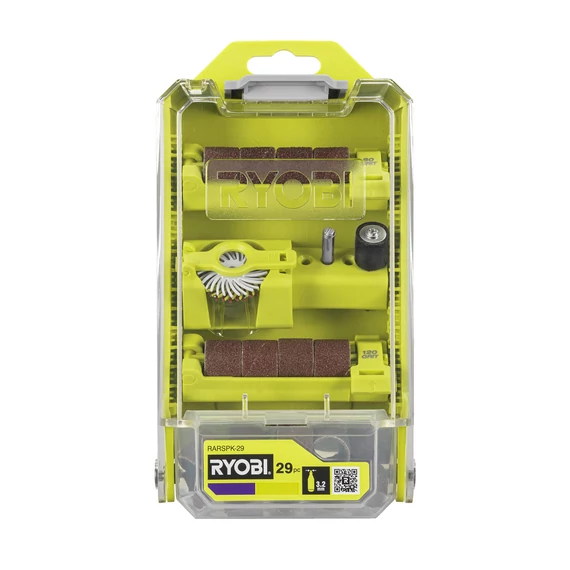 5132005870 Ryobi RARSPK-29 Ryobi 29db csiszoló és polírozó szett