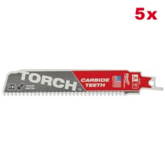 Szablyafűrészlap TORCH™ TCT 150x10 mm - 5 db