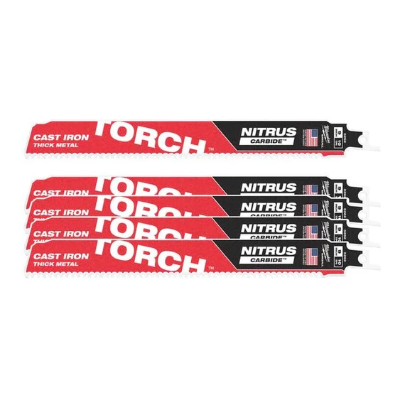 Szablyafűrészlap TORCH™ NITRUS TCT 230x10 mm - 5 db