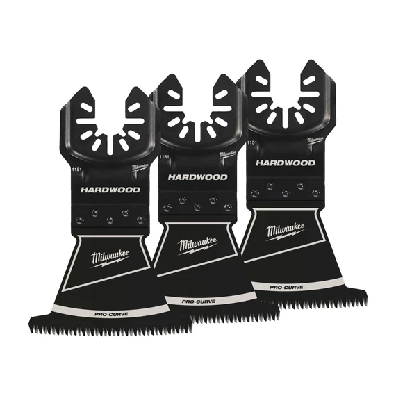 Multitool Nyitott Merülő fűrészlap Japán fogazás Fához 64 mm - 3 db