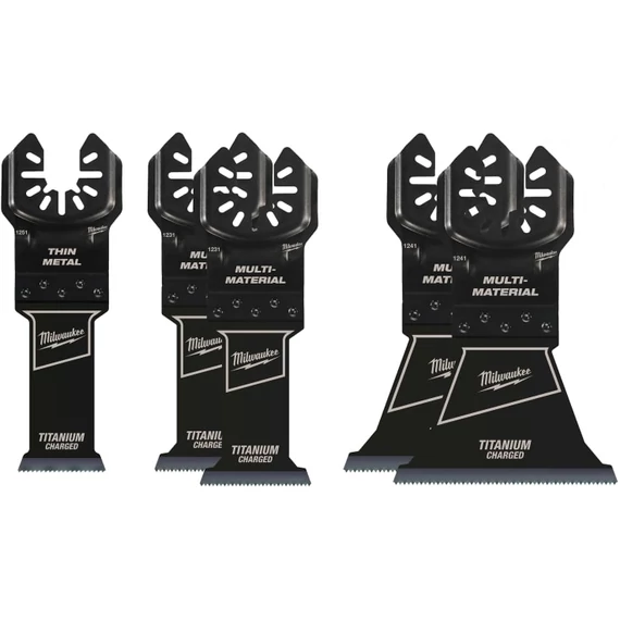 Multitool Nyitott Merülő fűrészlap Készlet 5 részes