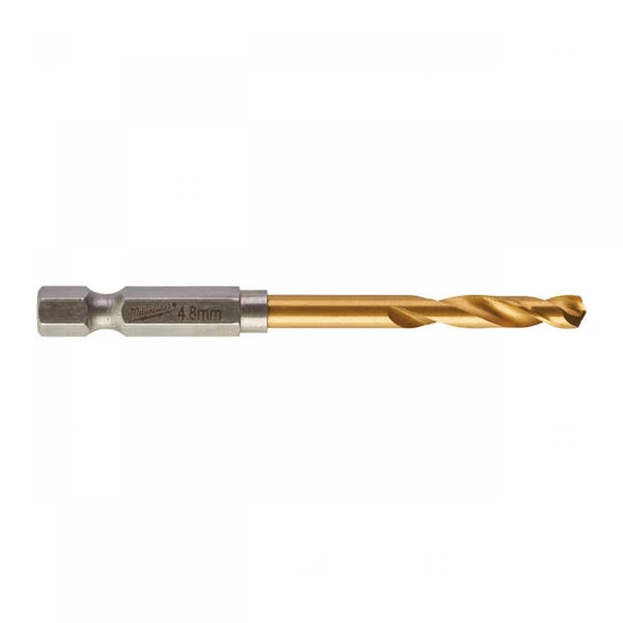 Fémfúró Shockwave HSS-G TiN 4.8mm