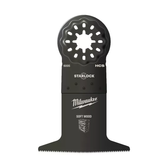 Multitool Starlock Merülő fűrészlap (Puhafához) 65x42 mm 1 db