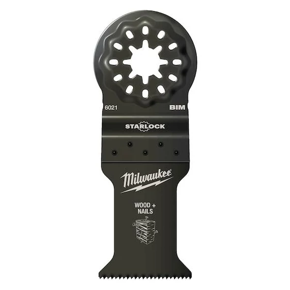 Multitool Starlock Merülő fűrészlap Bimetál (Fa + Szeg) 35x42 mm 10 db