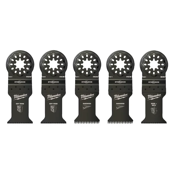 Multitool fűrészlap készlet fához 5 részes