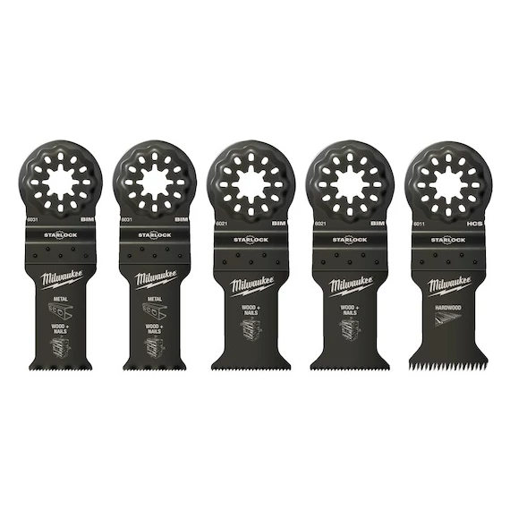 Multitool fűrészlap készlet fához és fémhez 5 részes