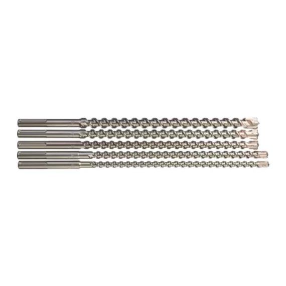 SDS-MAX Fúrókészlet 5 db-os  (Ø 16 / 18 x 540 mm, Ø 20 / 22 / 25 x 520 mm )