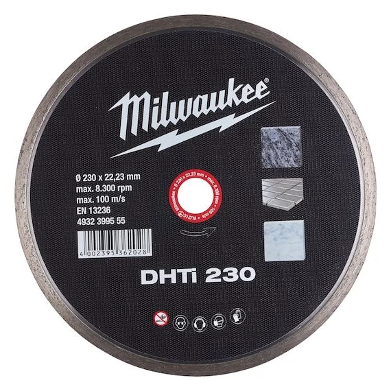 Gyémánt vágótárcsa DHTi 230 x 22,2 mm