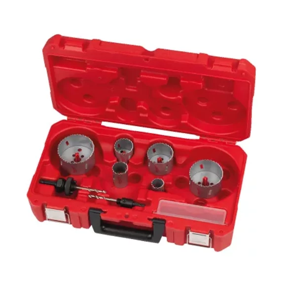 Lyukfűrész (építőipari) készlet 10 részes - 1 db