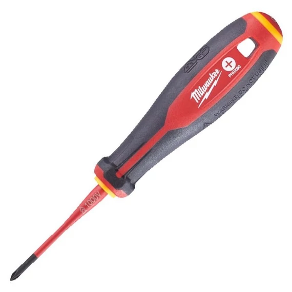 VDE Csavarhúzó 3 oldalú markolattal  PH0 x60