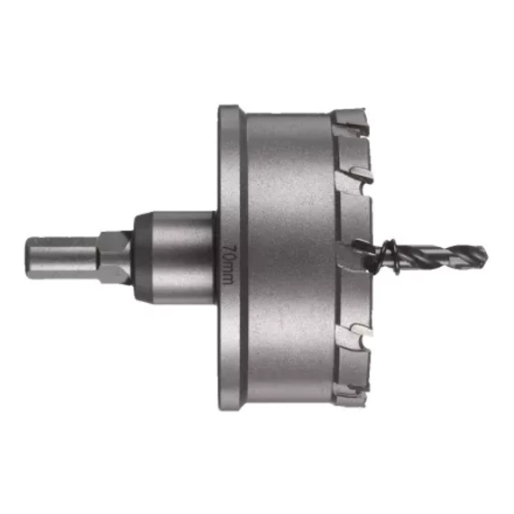 TCT KARBID lyukfűrész befogószárral 70 mm -1 db