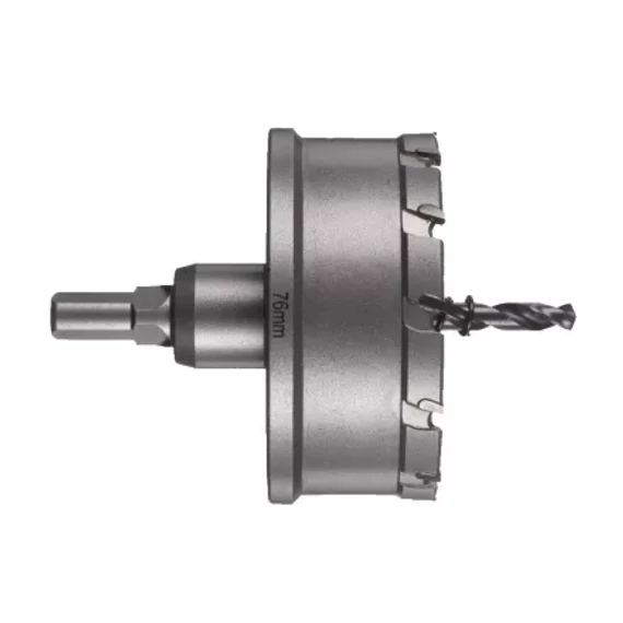 TCT KARBID lyukfűrész befogószárral 76 mm -1 db
