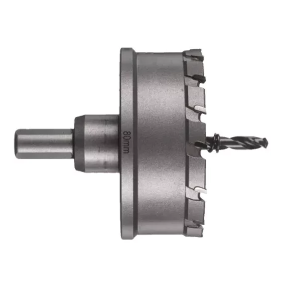 TCT KARBID lyukfűrész befogószárral 80 mm -1 db