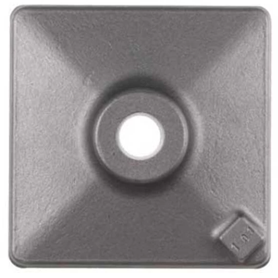 Döngölőlap 120 x 120 mm  1 db