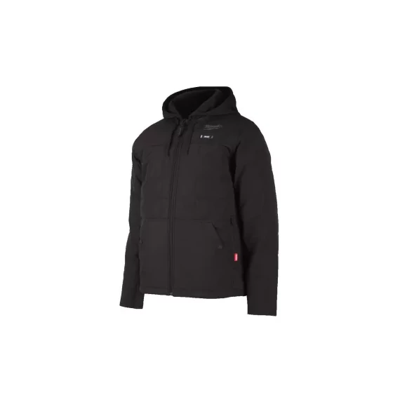 M12 HPJBL2-0 (XXL) Fűthető kabát Hibrid Pufi Fekete
