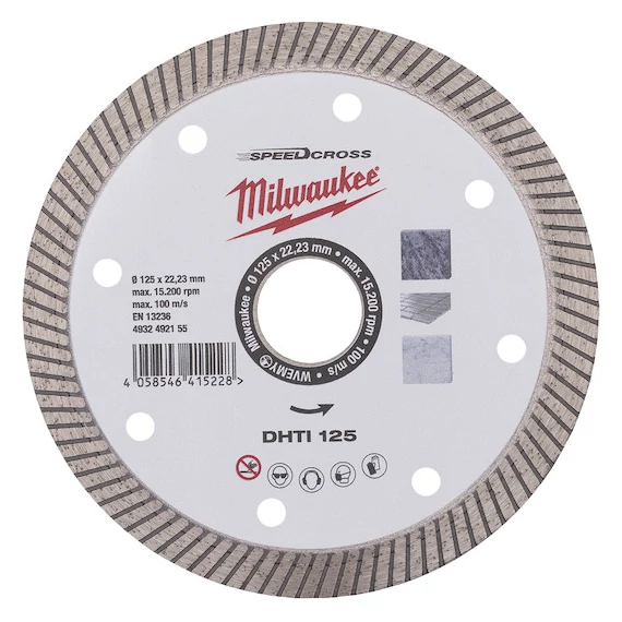 Gyémánt vágótárcsa DHTi 125 mm - 1 db