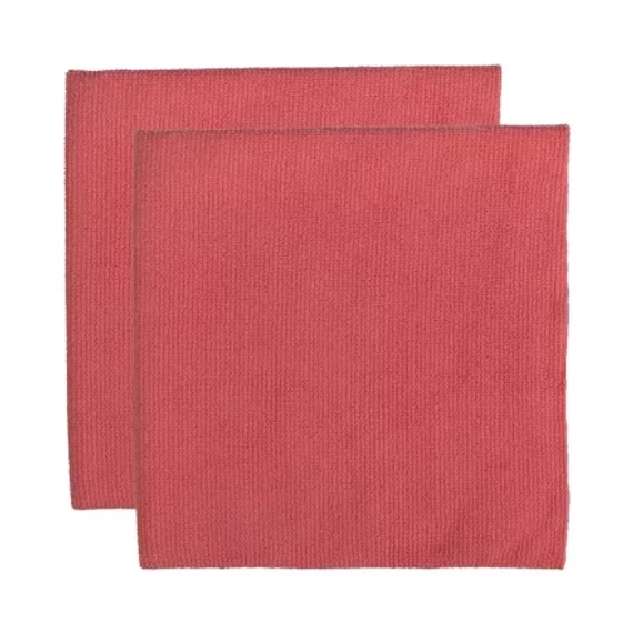 Polírozó kendő Piros 40x40 - 2 db