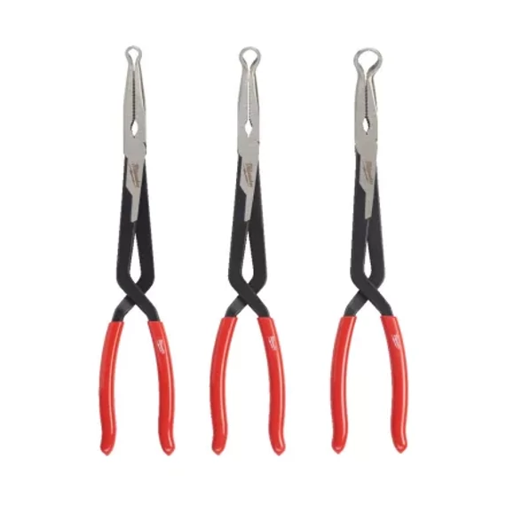 Hosszú Tömlőfogó Készlet - Egyenes gyűrűs 3 db