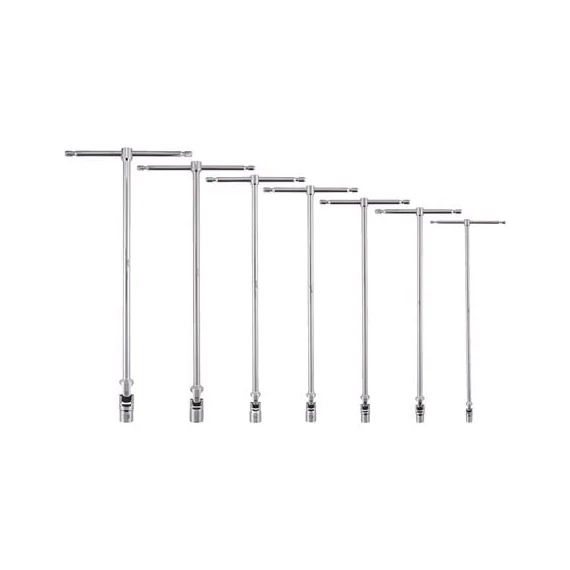 Csuklós T-kulcs készlet 7 részes